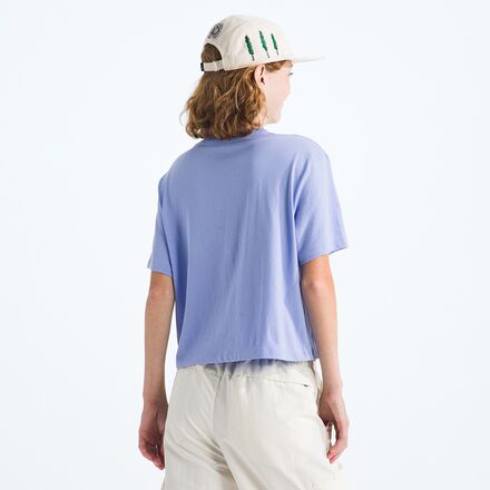 The North Face - Evolution Simple Dome Crop Relaxed T-Shirt - Women's