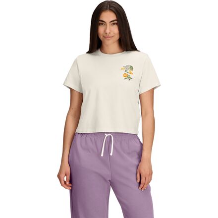 The North Face - Flora Embro Regular Graphic Short-Sleeve T-Shirt - Women's