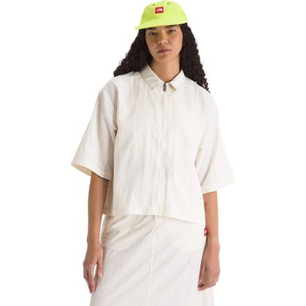 TNF Red Box Nylon Short-Sleeve Shirt - Women's