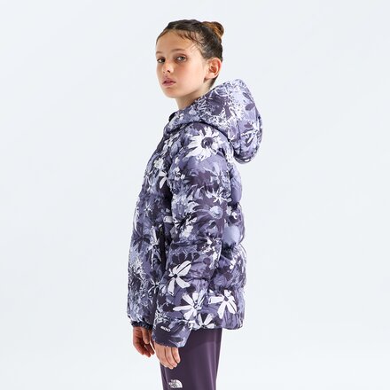The North Face - Hydrenalite Down Hooded Print Jacket - Girls'