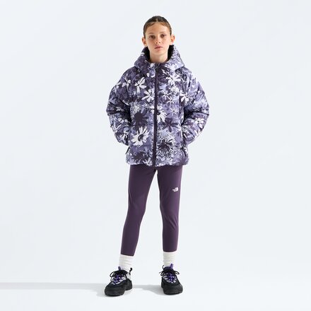 The North Face - Hydrenalite Down Hooded Print Jacket - Girls'