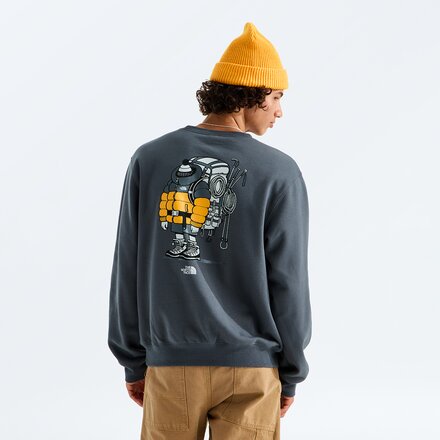 The North Face - Gear Up Get Out Relaxed Graphic Crew Shirt