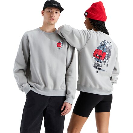 Gear Up Get Out Relaxed Graphic Crew Shirt