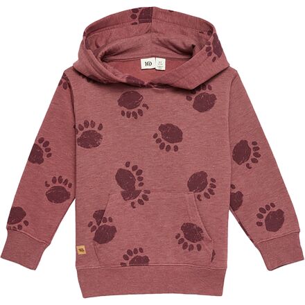 Tentree - Treefleece Bear Paw Pullover Hoodie - Toddlers' - Crushed Berry