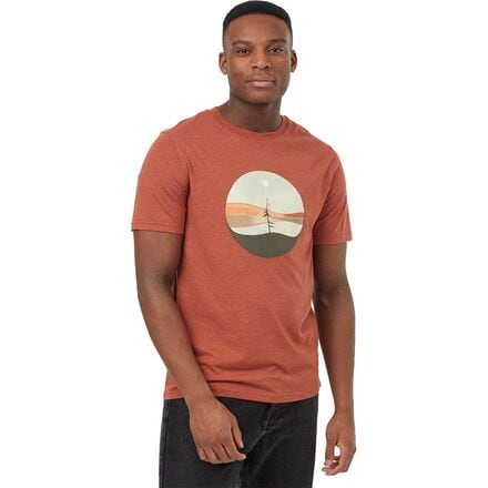 Tentree - Artist Portal T-Shirt - Men's - Baked Clay/Ocean