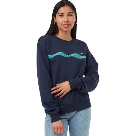Women's Elm Crew in Light Moss by Tentree