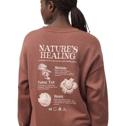 Tentree - Nature's Healing Oversized Crew Sweater - Women's