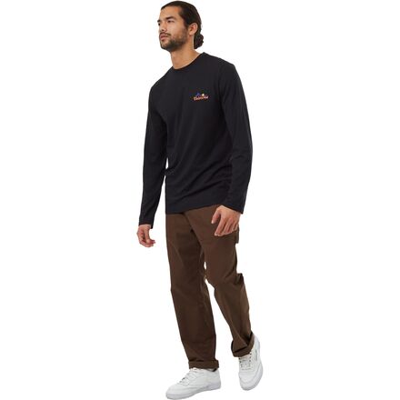 Tentree - Mountain Wordmark Long-Sleeve T-Shirt - Men's