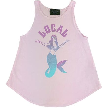 Tiny Whales - Local Mermaid Flowy Tank Top - Girls'