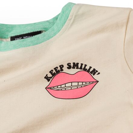 Tiny Whales - Keep Smilin' T-Shirt - Girls'