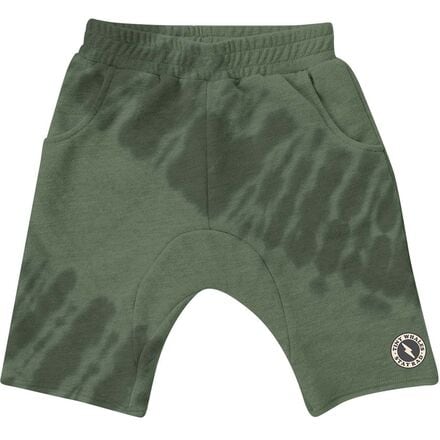 Tiny Whales - Welcome To The Jungle Sweatshort - Toddlers' - Green Tie Dye