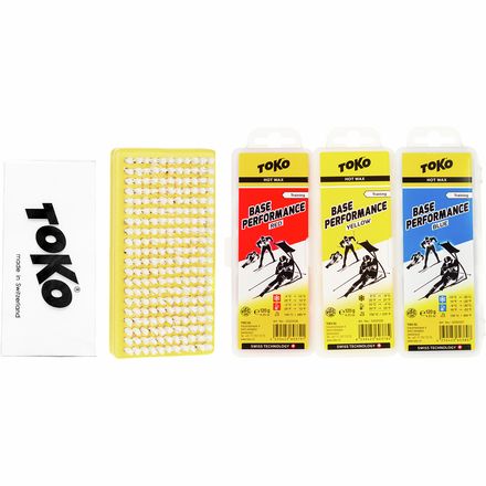 Toko - Basic Hot Wax Kit - Black/Yellow