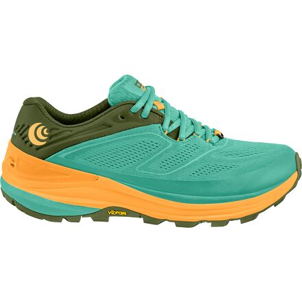 Topo Women's Ultraventure 2 Running Shoes Turquoise/Gold Size 11 B Medium US