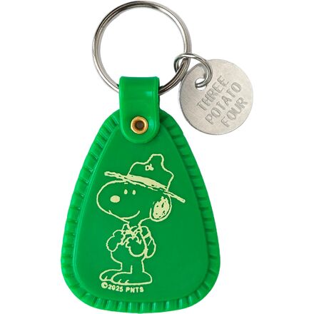 x Peanuts - Snoopy Beagle Saddle Keychain