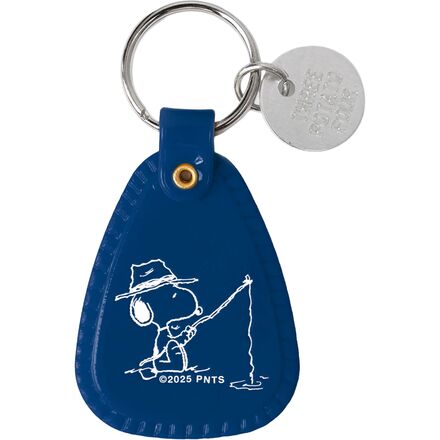 x Peanuts - Snoopy Fisherman Saddle Keychain