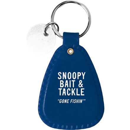 Three Potato Four - x Peanuts - Snoopy Fisherman Saddle Keychain