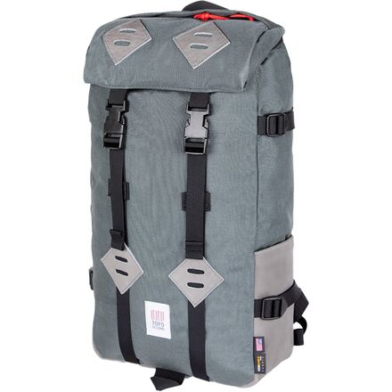 Topo Designs - Klettersack 25L Backpack - Charcoal/Charcoal Leather