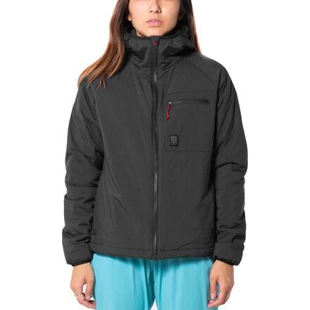 Topo Designs - Puffer Hooded Jacket - Women's - Black