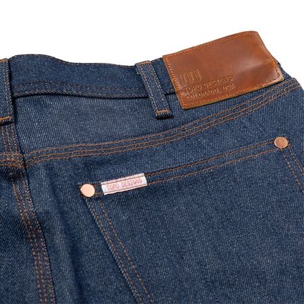 Topo Designs - 5-Pocket Pants - Men's - Blue Denim