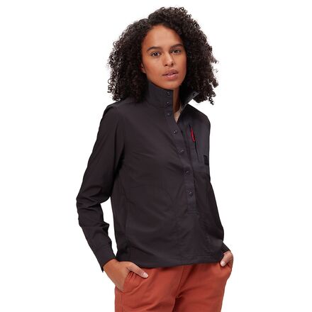 Topo Designs - Tech Popover Shirt - Women's - Black