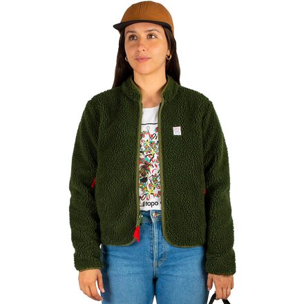 Topo Designs - Sherpa Jacket - Women's - Olive/Olive