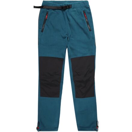 Topo Designs - Fleece Pant - Men's - Pond Blue/Black