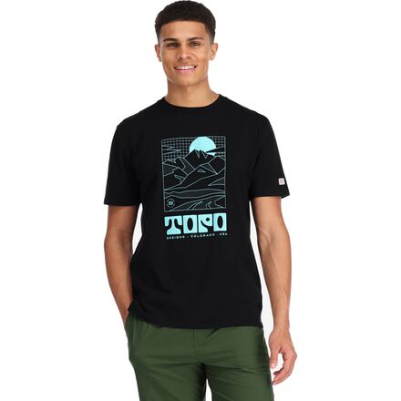 Topo Designs - Arcade Mountain T-Shirt - Men's - Black