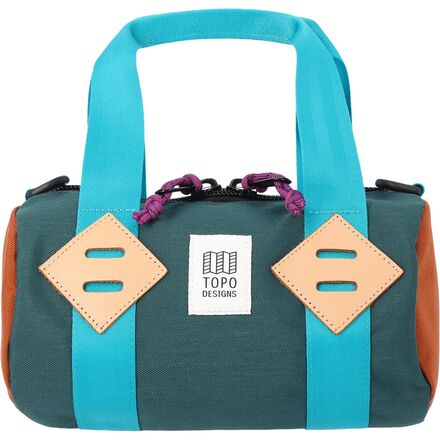 Topo Designs - Classic Mini Duffel Bag - Botanic Green/Clay