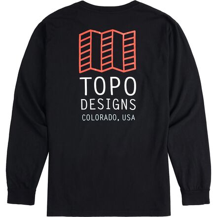 Topo Designs - Large Logo Long-Sleeve T-Shirt - Men's