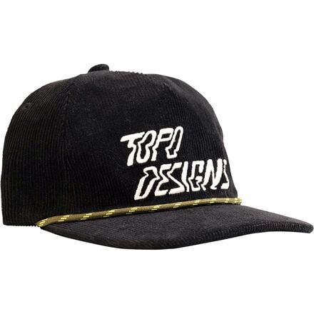 Topo Designs - Corduroy Trucker Hat - Black/Mirage