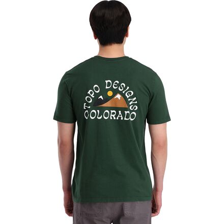 Topo Designs - Alpenglow Short-Sleeve T-Shirt - Men's - Forest