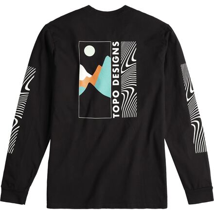 Topo Designs - Mountain Waves Sweater - Men's - Black