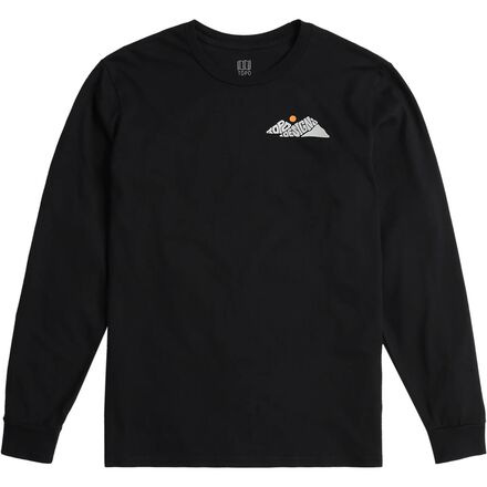 Topo Designs - Rugged Peaks Long-Sleeve Shirt - Men's - Black