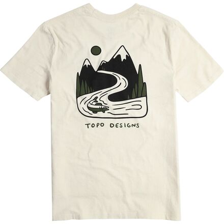 Topo Designs - Poudre River T-Shirt - Men's - Natural