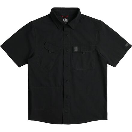 Topo Designs - Retro River Short-Sleeve Shirt - Men's - Black