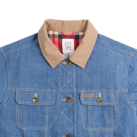 Topo Designs - Mt. West Denim Trucker Jacket - Women's
