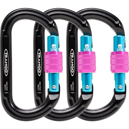 Oval K Carabiner - 3-Pack