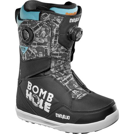 ThirtyTwo - Lashed Double BOA Bomb Hole Snowboard Boot - 2024 - Men's - Black/White