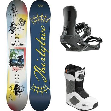 Permanent Vacation w/ Shifty BOA + T32M FASE Snowboard Pkg