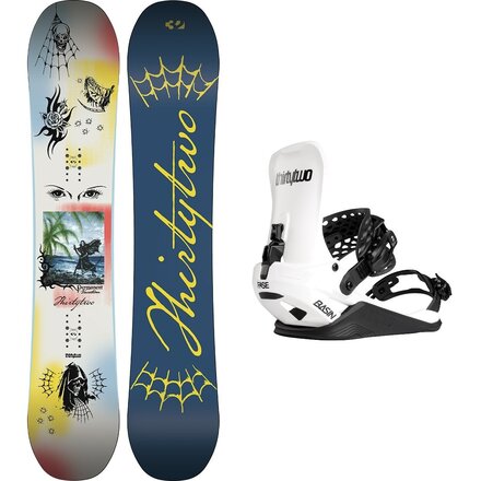 Permanent Vacation w/ Basin FASE Snowboard Bundle