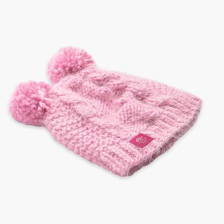 Turtle Fur - Fluff Balls Beanie - Little Girls'