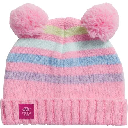 Recycled Pom Party Beanie - Little Girls'