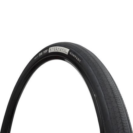 Teravail - Rampart Tubeless Tire - Black, Durable, Fast Compound