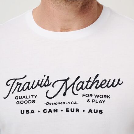 TravisMathew - Perfect Plan T-Shirt - Men's