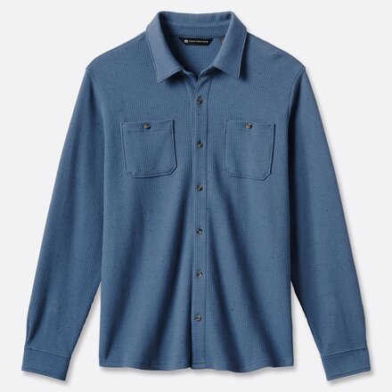 TravisMathew - Cloud Waffle Button Shirt - Men's