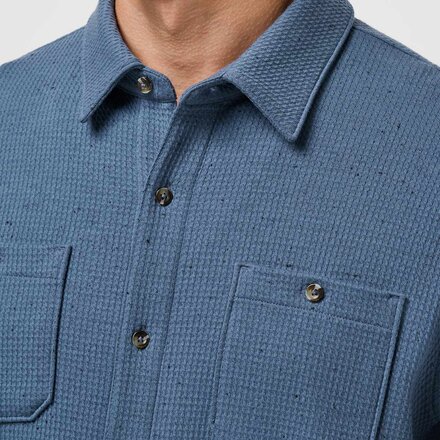 TravisMathew - Cloud Waffle Button Shirt - Men's