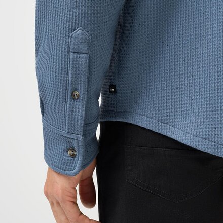 TravisMathew - Cloud Waffle Button Shirt - Men's
