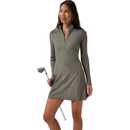 TravisMathew - Pulse Long-Sleeve Zip Dress - Women's