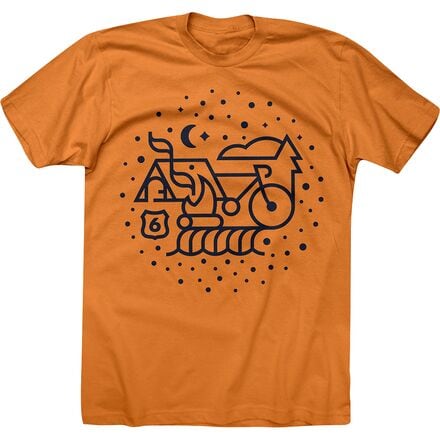 Twin Six - Bike Camp T-Shirt - Men's - Orange