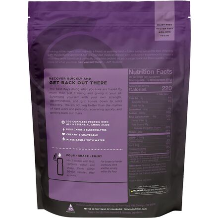 Tailwind Nutrition - Recovery Drink Mix